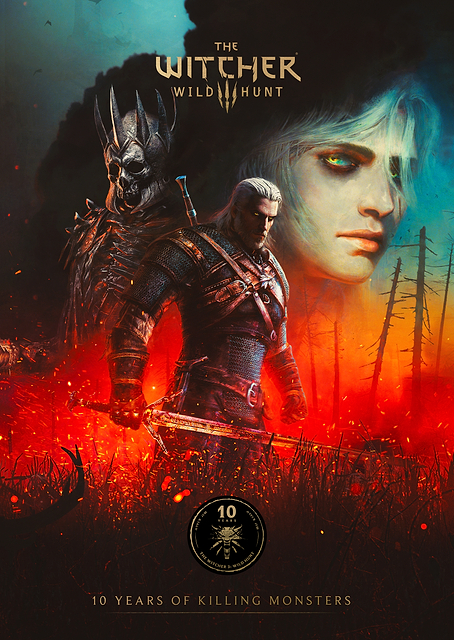 The Witcher 3: Wild Hunt 10th anniversary / platina
