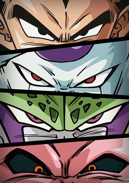 DBZ Eyes Villians / PLATINA