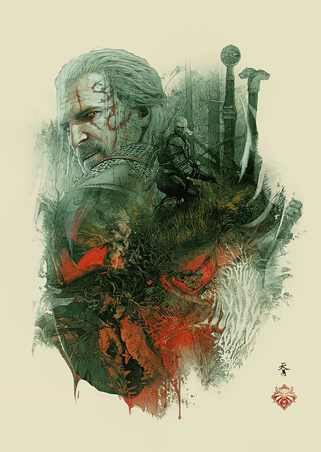 The White Wolf by Krzysztof Domaradzki / platina