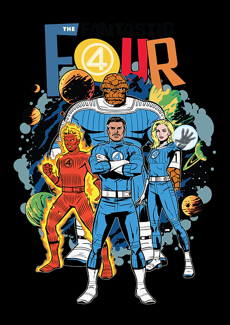 The Fantastic Four First Steps Comic Space Group / PLATINA
