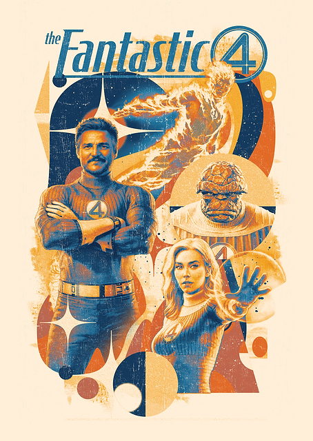 The Fantastic Four First Steps Team / PLATINA