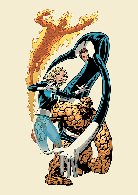Fantastic Four Classic Team Powers / PLATINA