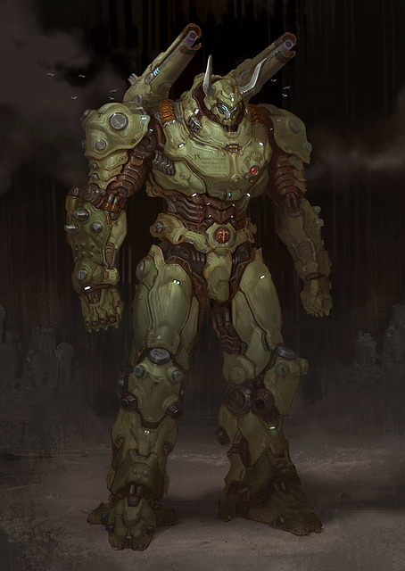 DOOM: The Dark Ages - Slayer Atlan Mech / platina
