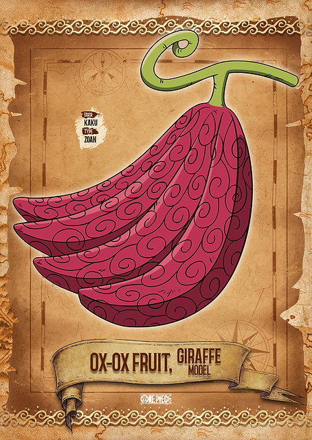 OX-OX GIRAFFE Fruit / PLATINA