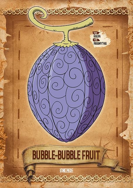 BUBBLE-BUBBLE Fruit / PLATINA