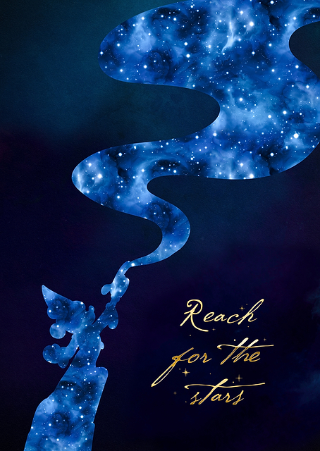 Sorcerer Mickey Reach for the Stars / PLATINA