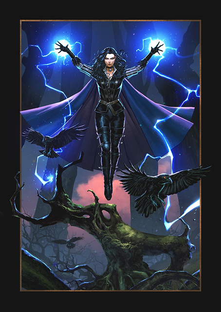 A Sorceress’ Power by Grzegorz Przybyś / PLATINA