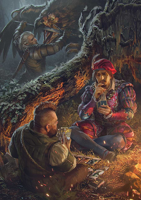 Two Fierce Duels by Anna Podedworna / platina