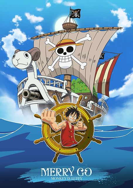 Ship: Merry Go / Captain: Monkey D. Luffy / PLATINA