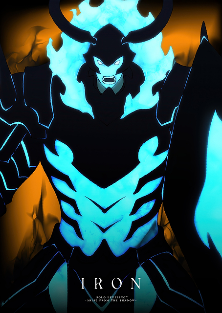 Shadows and Monsters - Iron Portrait / PLATINA