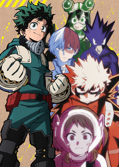 MHA Season 5 Character Ensemble / PLATINA