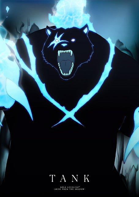 Shadows and Monsters - Tank Portrait / PLATINA