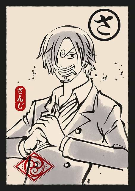 Sanji Ukiyo-e / platina