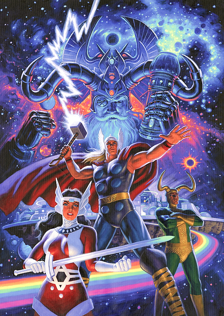 Cosmic Rainbow Thor / PLATINA