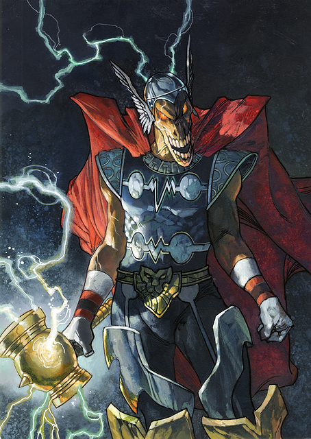 Angry Beta Ray Bill with Hammer / PLATINA