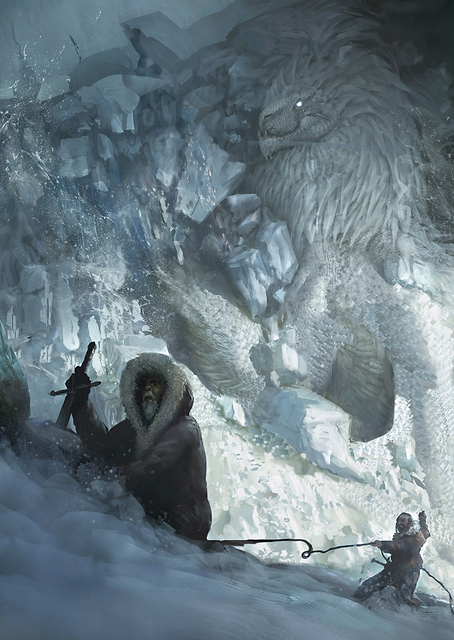 D&D Handbook White Dragon / PLATINA