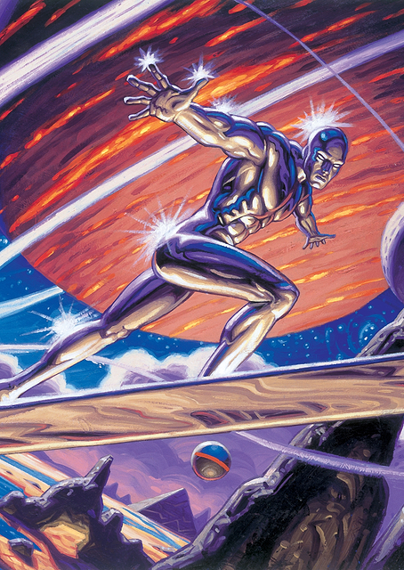 Silver Surfer Travels the Cosmos / PLATINA