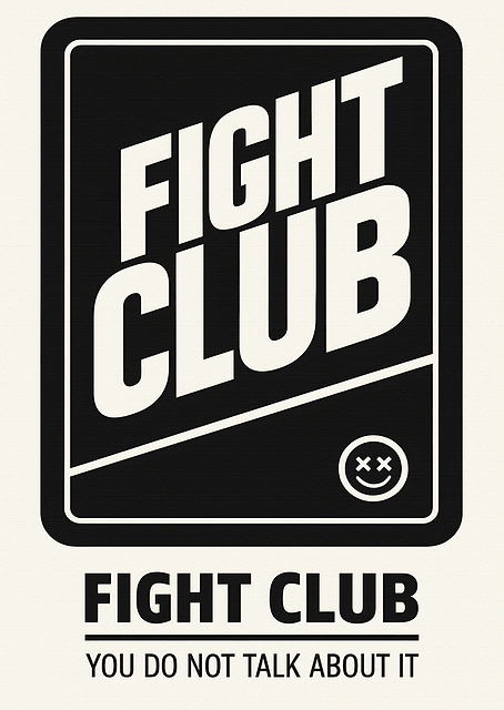 Fight Club Poster / PLATINA