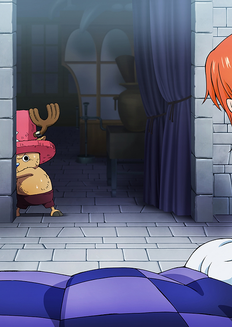 Iconic Moments Brushed Nami & Chopper / PLATINA