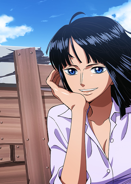 Iconic Moments Brushed Nico Robin / PLATINA