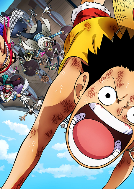 Iconic Moments Brushed Luffy arrives at Marienford / PLATINA