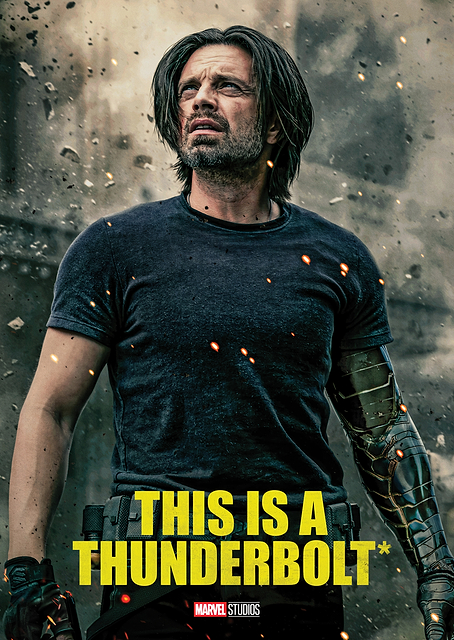 This Is A Thunderbolt Bucky Barnes / PLATINA