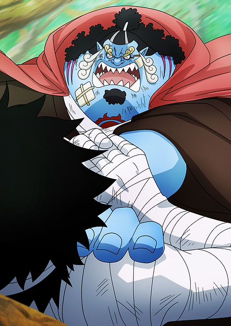 Iconic Moments Brushed Jinbe & Luffy / PLATINA
