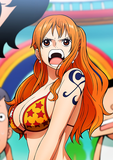 Iconic Moments Brushed Nami Punk Hazard / PLATINA