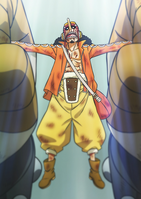 Iconic Moments Brushed Usopp in Hajrudin's grasp / PLATINA