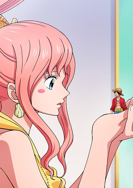 Iconic Moments Brushed Luffy & Shirahoshi / PLATINA
