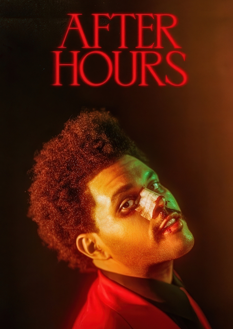 The Weeknd - After Hours Album Cover / platina