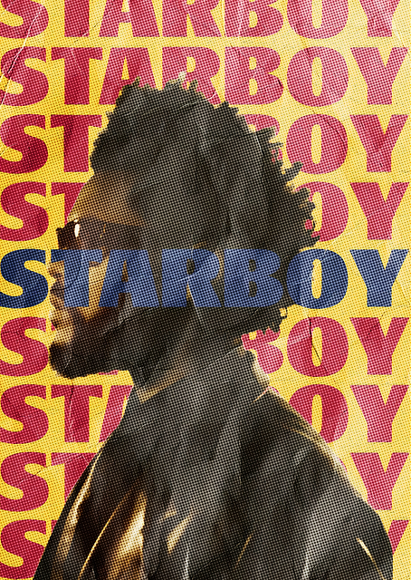 Starboy Album Cover Art / platina
