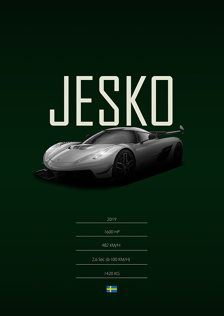 2019 Koenigsegg Jesko / PLATINA