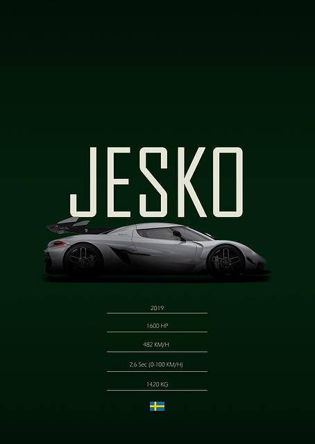 2019 Koenigsegg Jesko / PLATINA