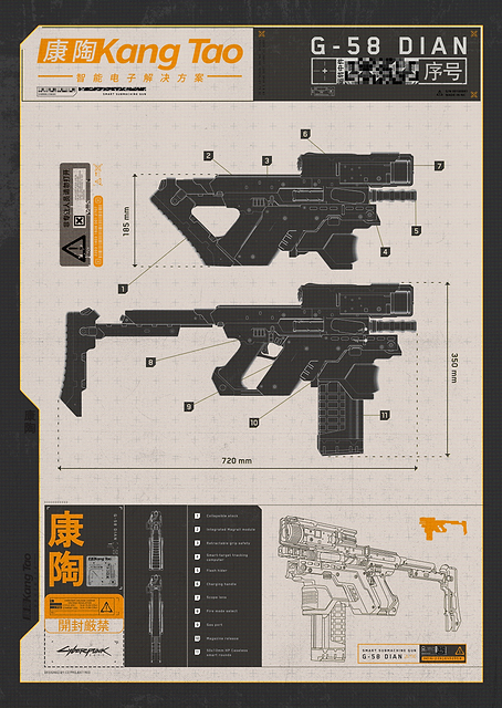 Kang Tao G-58 Dian / platina