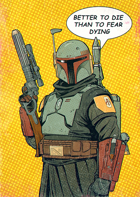 Better to die than to fear dying / PLATINA