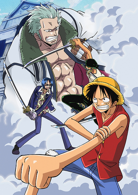 East Blue Luffy and Zoro vs Smoker and Tashigi / PLATINA