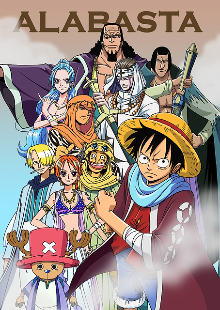 Alabasta Straw Hats and Nefertari Royal Family / PLATINA