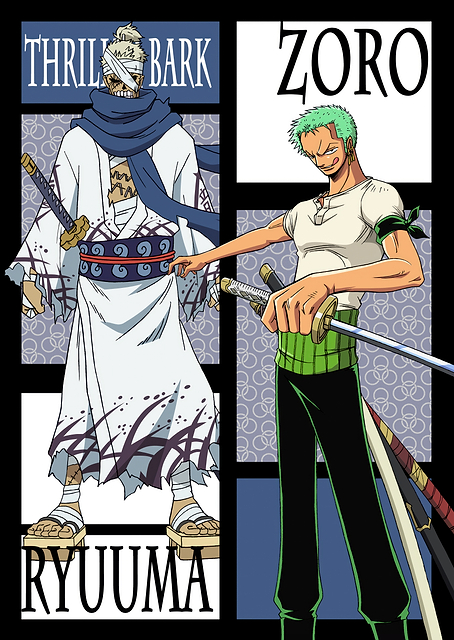 Thriller Bark Zoro vs Ryuuma / PLATINA