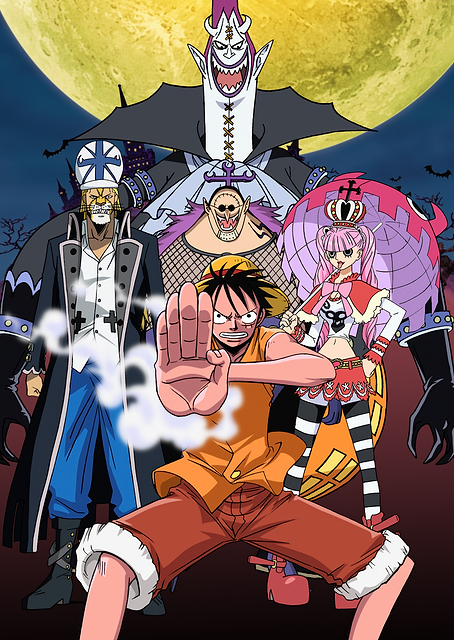 Thriller Bark Luffy vs Thriller Bark Pirates / PLATINA