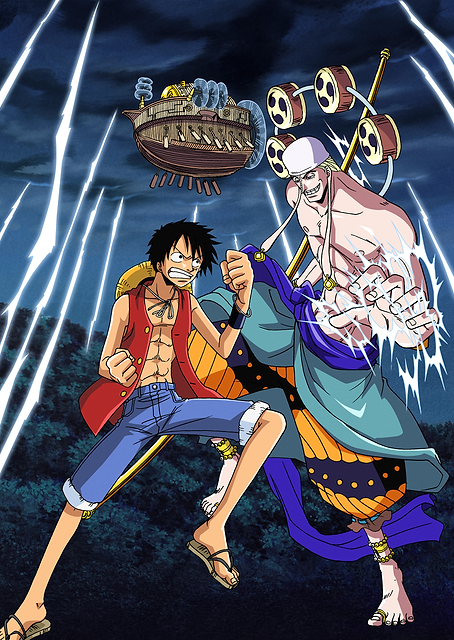 Sky Island Luffy vs Enel / PLATINA