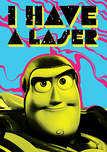 Buzz Lightyear Laser Focus / PLATINA