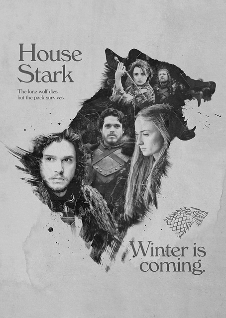 House Stark: The Pack Survives / platina
