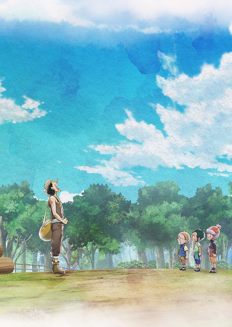 Iconic Watercolor Usopp Saying Goodbye to His Friends / PLATINA