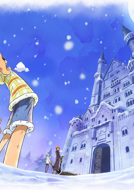 Iconic Watercolor Luffy Asking Chopper To Join The Crew / PLATINA