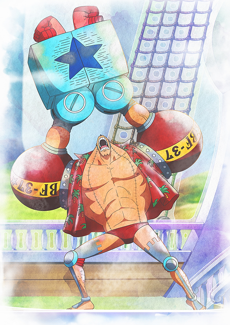 Iconic Watercolor Cyborg Franky Returns After 2 Years / PLATINA