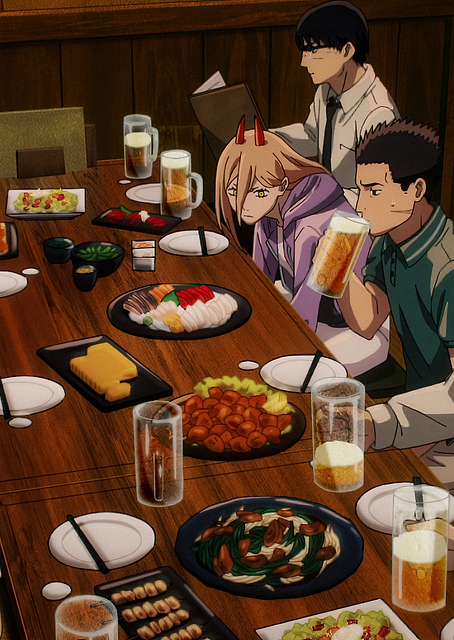 EP07 Division 4 gathers for drinks / PLATINA