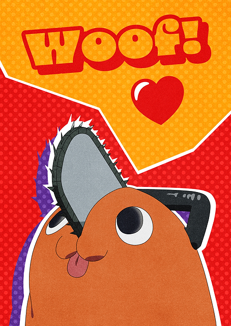 Chainsaw Man: Pochita Woof! <3 / platina