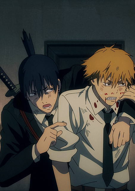 EP02 Denji and Aki After Fight / PLATINA