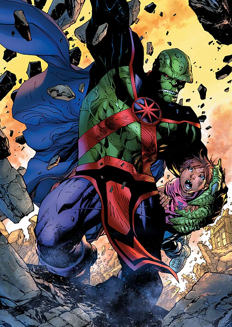 Martian Manhunter: Protector Amidst Ruin / platina